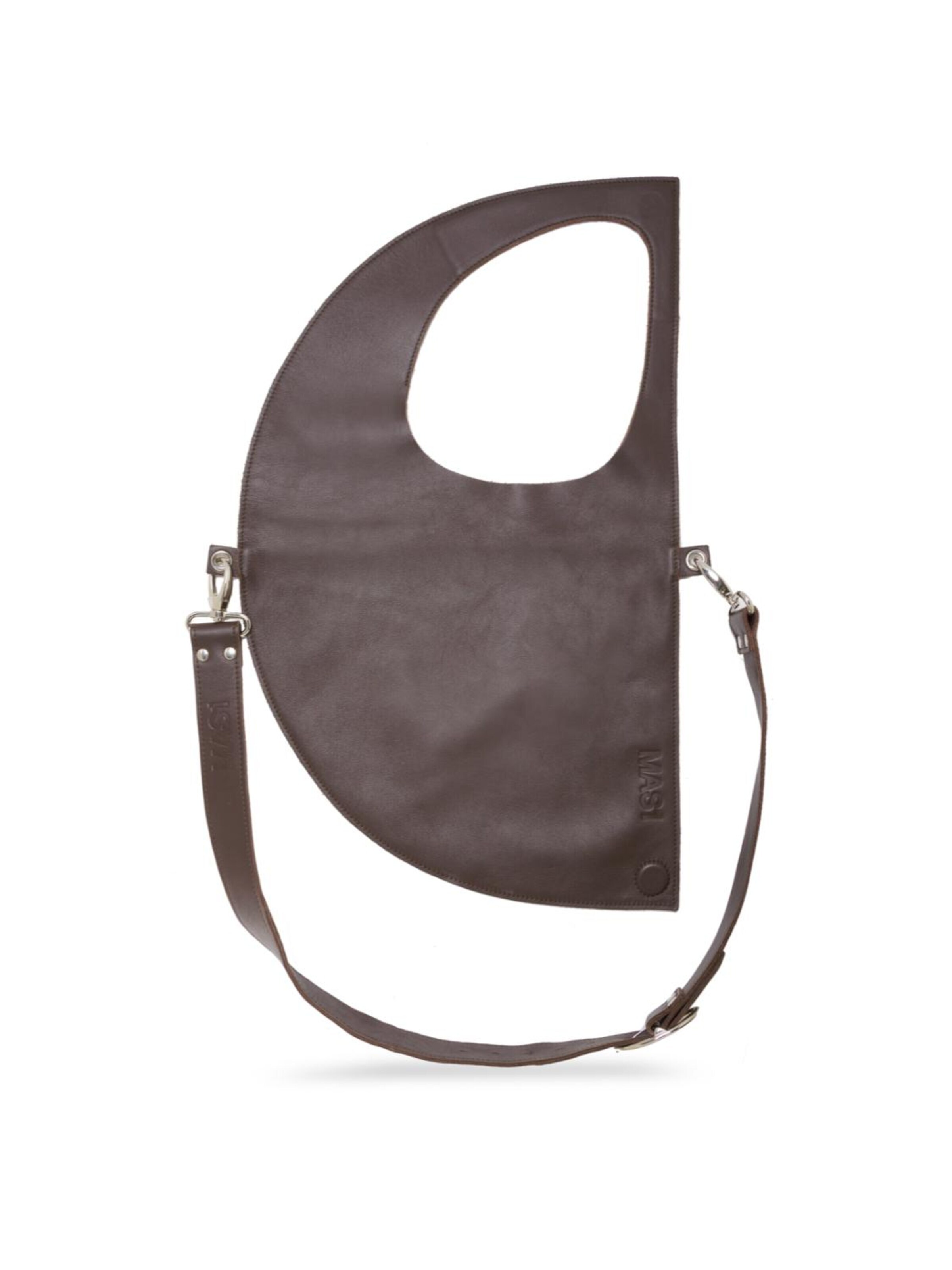 MAS1 Shoulder bag 'D Bag x Duo' in Brown: front