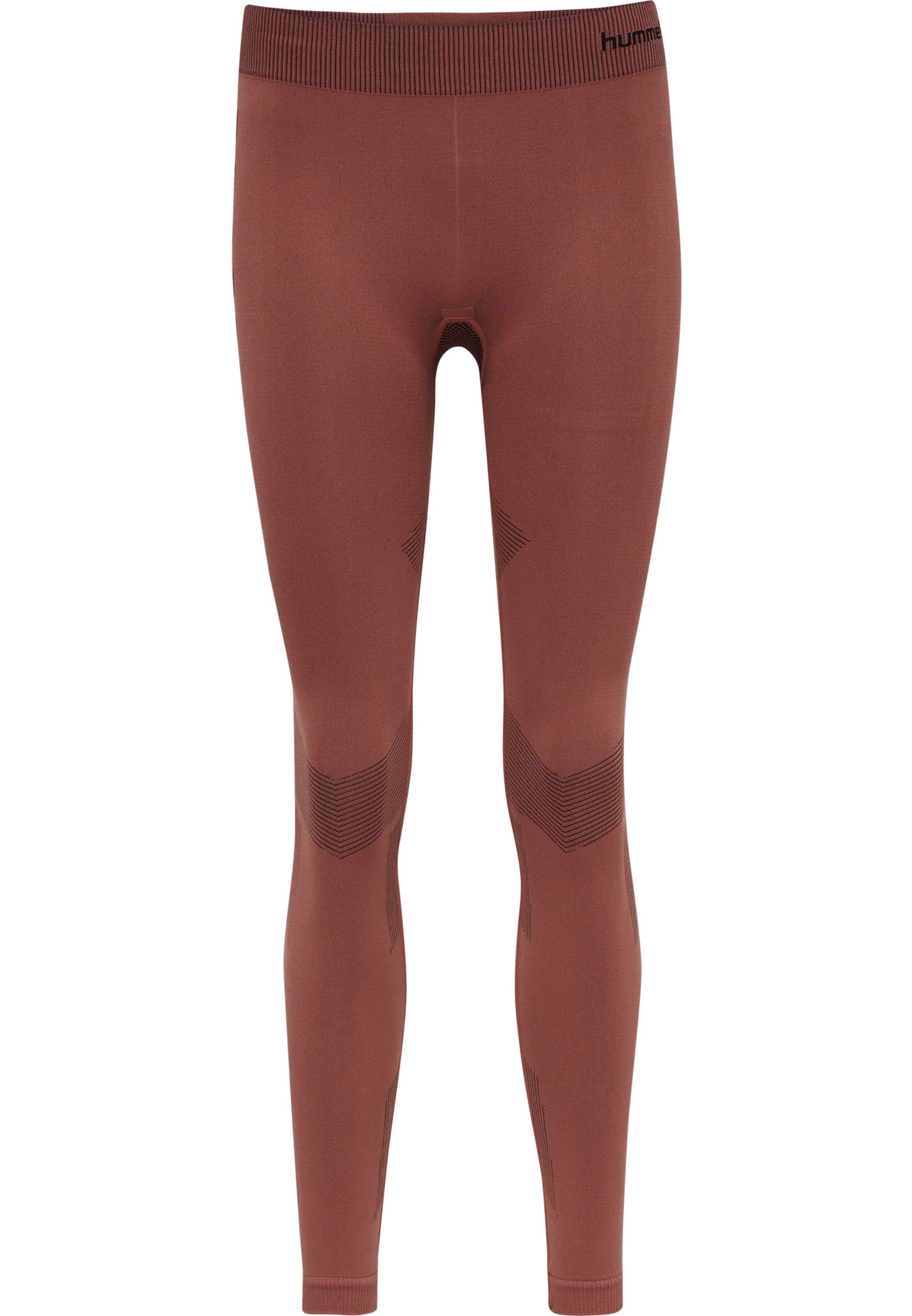 Hummel Skinny Sporthose 'First' in Rot: Vorderseite