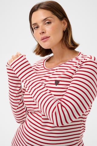 KAFFE CURVE Shirt 'Lia' in Weiß