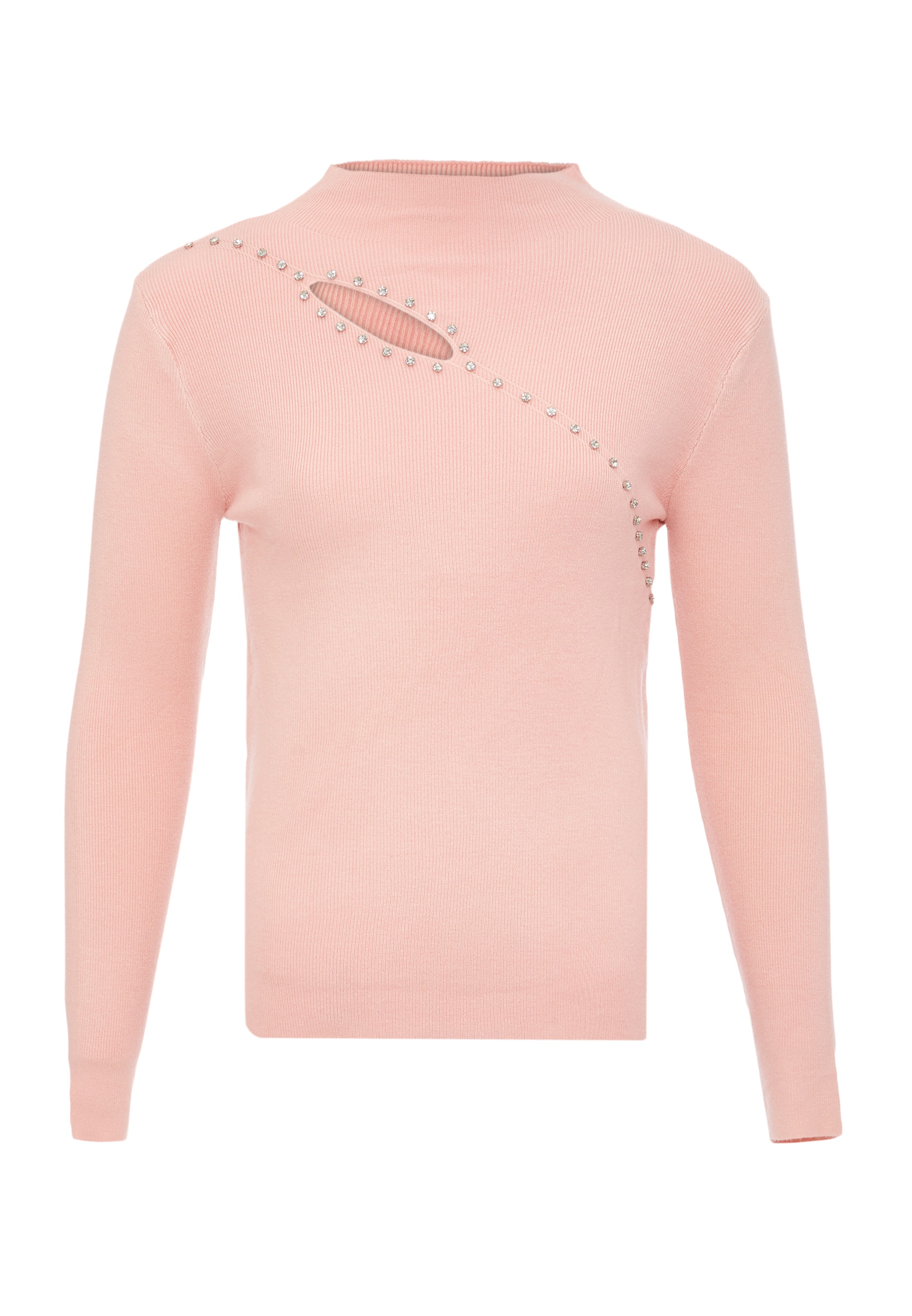 bling bling by leo Sweater in Pink: front