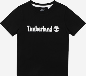 TIMBERLAND - Camiseta en negro: frente