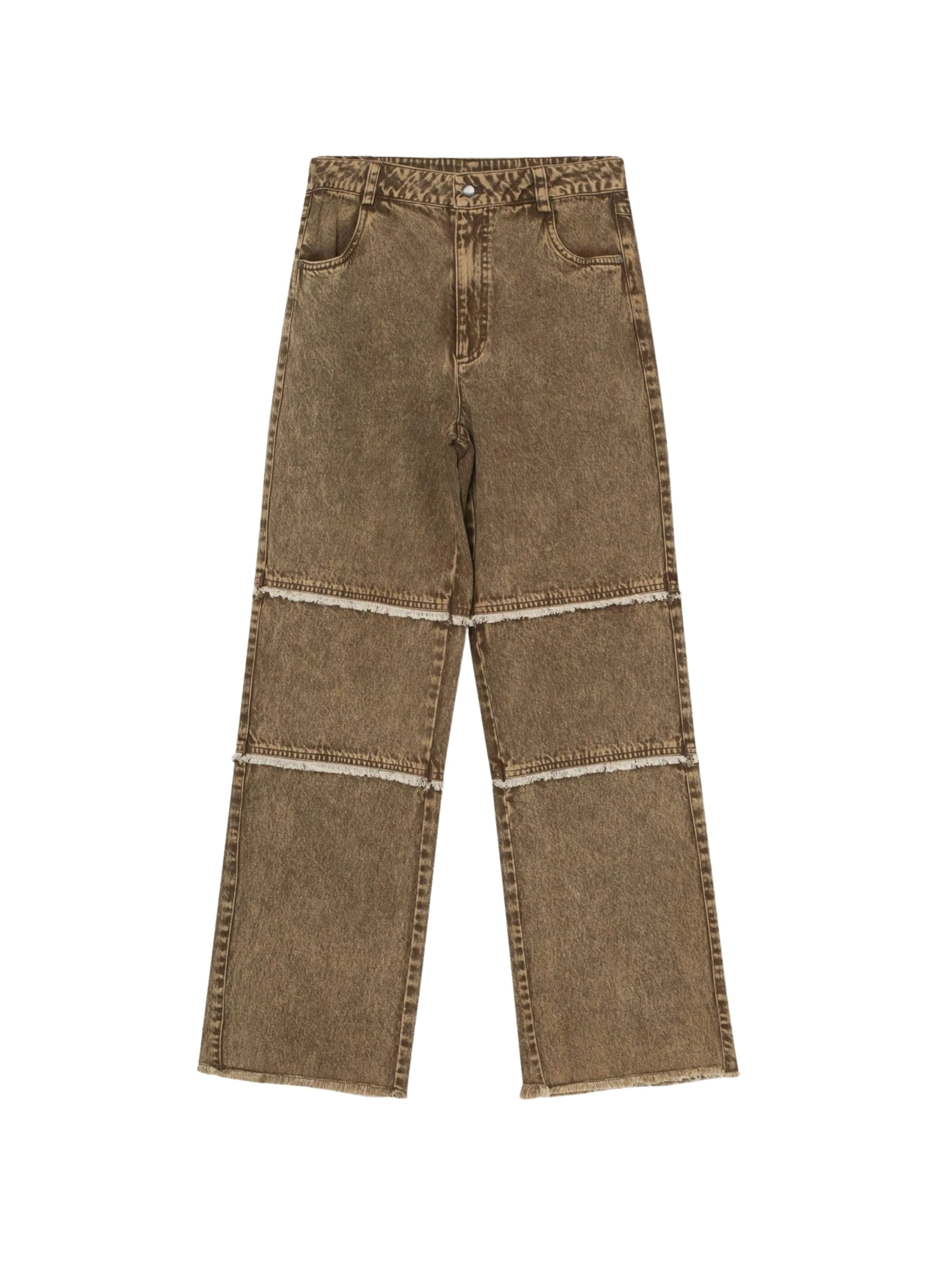 Résumé Loosefit Džíny 'Calliope' – hnědá: přední strana