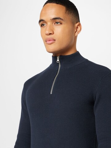 Casual Friday Pullover 'Karlo' in Blau