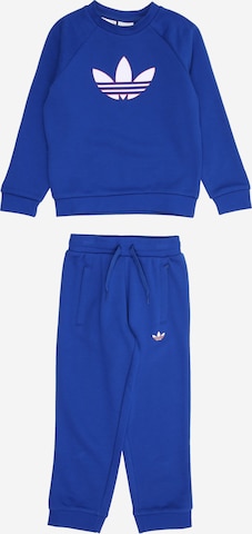 ADIDAS ORIGINALS Joggingpak in Blauw: voorkant