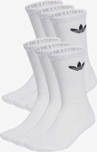 ADIDAS ORIGINALS Socks 'Trefoil Cushion' in Black / White, Item view
