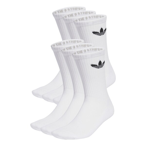 ADIDAS ORIGINALS Socks 'Trefoil Cushion' in White