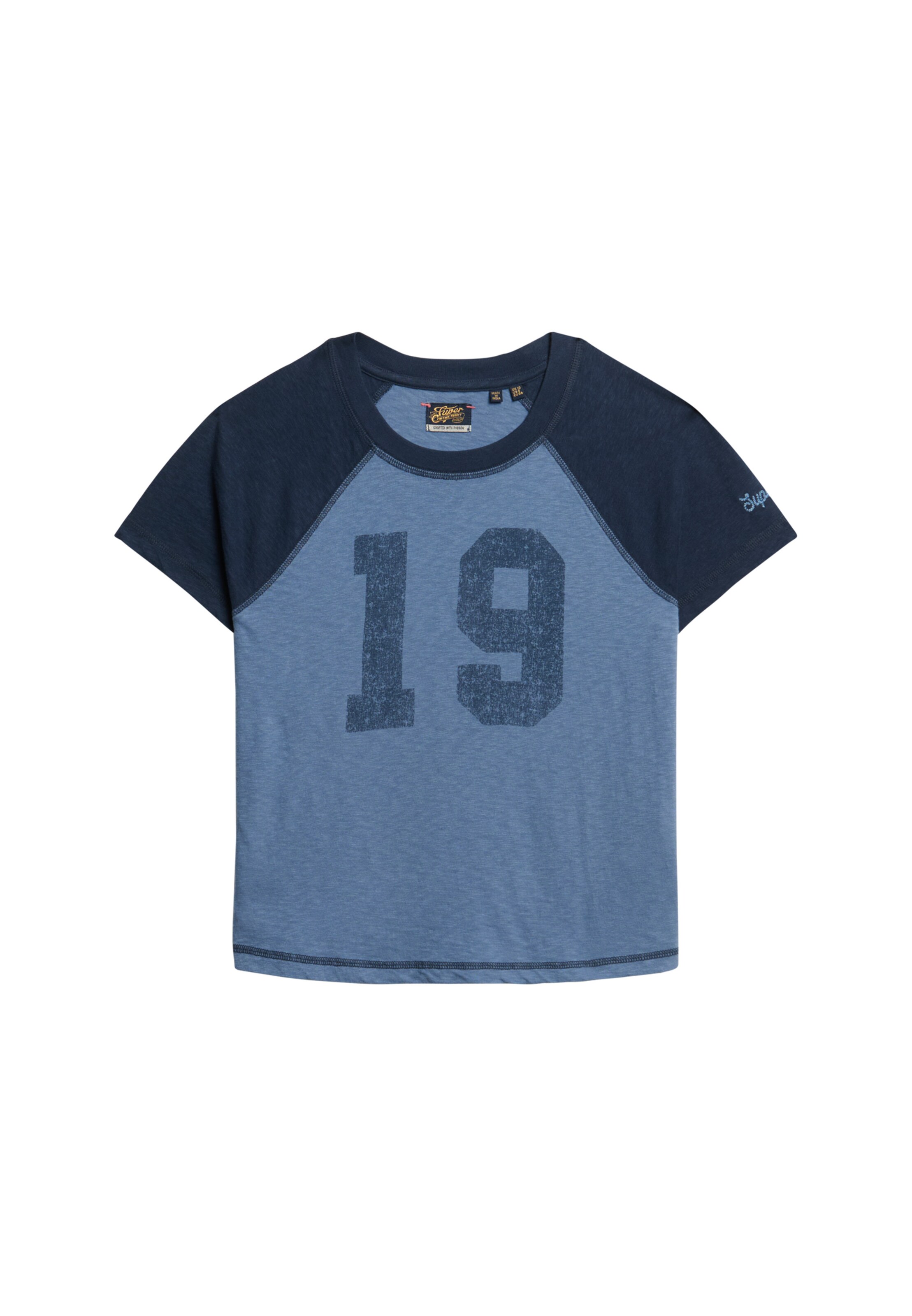 Superdry Shirt in Blauw: voorkant