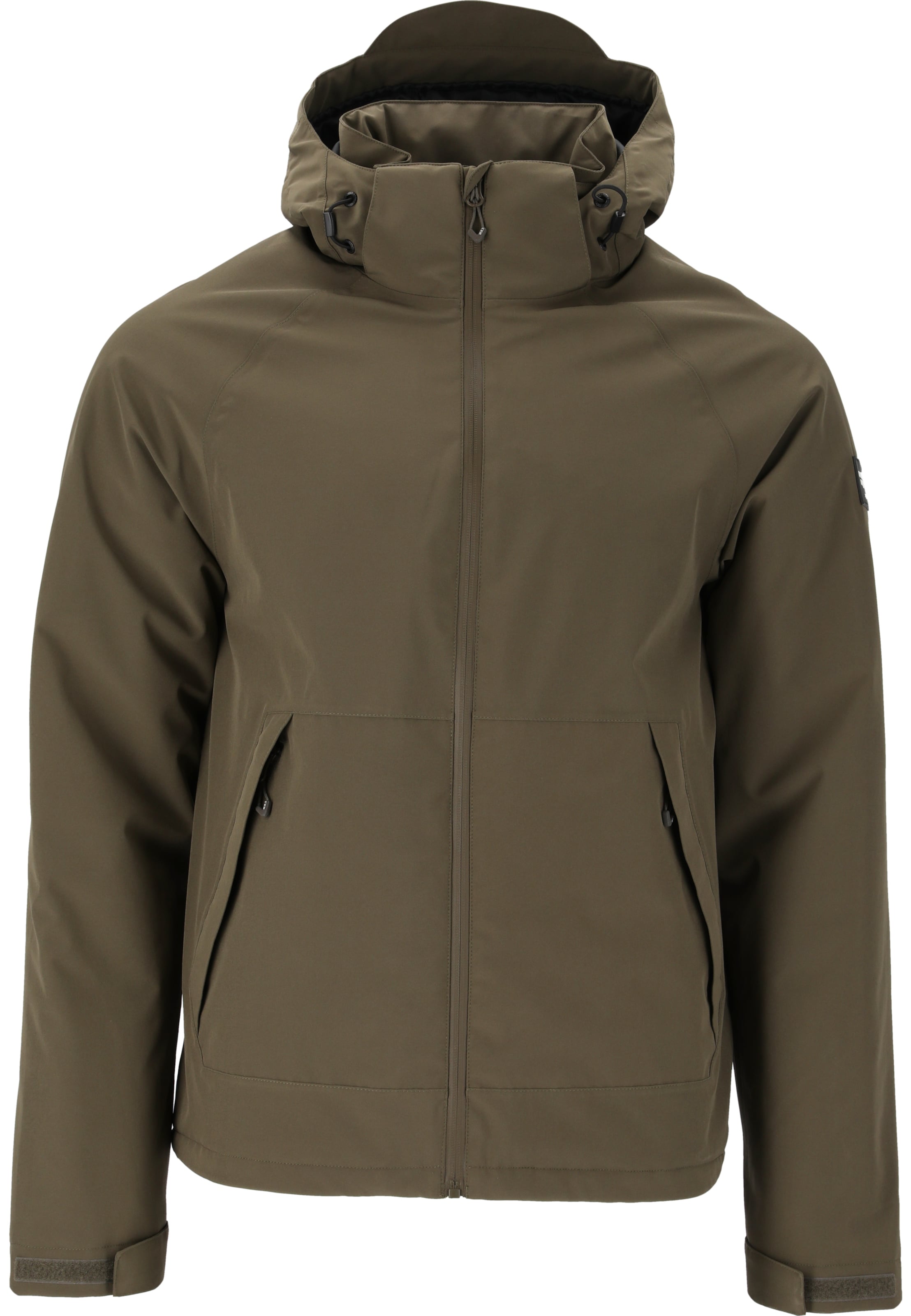 Weather Report Outdoor jacket 'Brennon' in Green: front