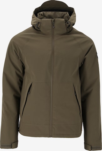Weather Report Outdoor jacket 'Brennon' in Green: front