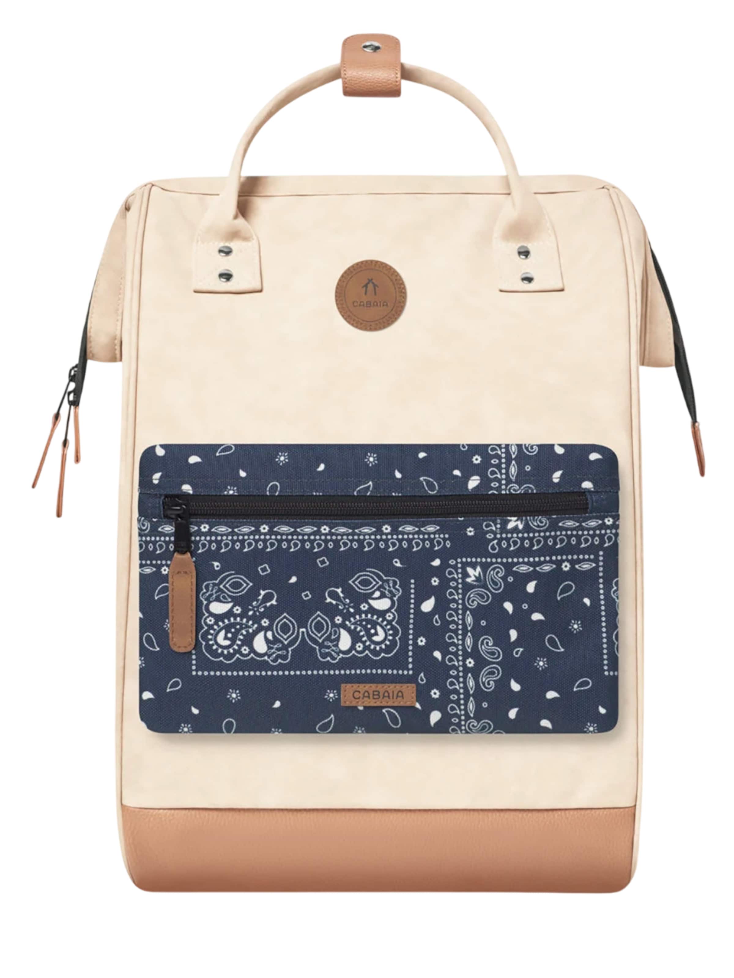 Cabaia Backpack 'Large Andenne' in Beige