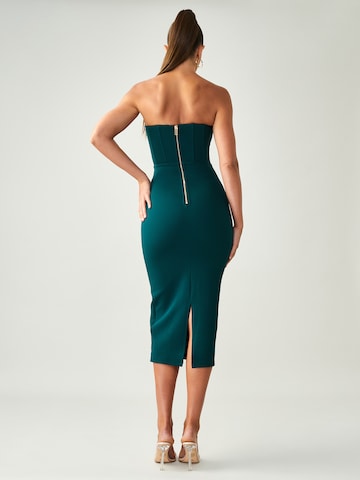 BWLDR Dress in Green: back