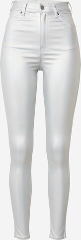 Dr. Denim Skinny Jeans 'Moxy' in Silber: predná strana