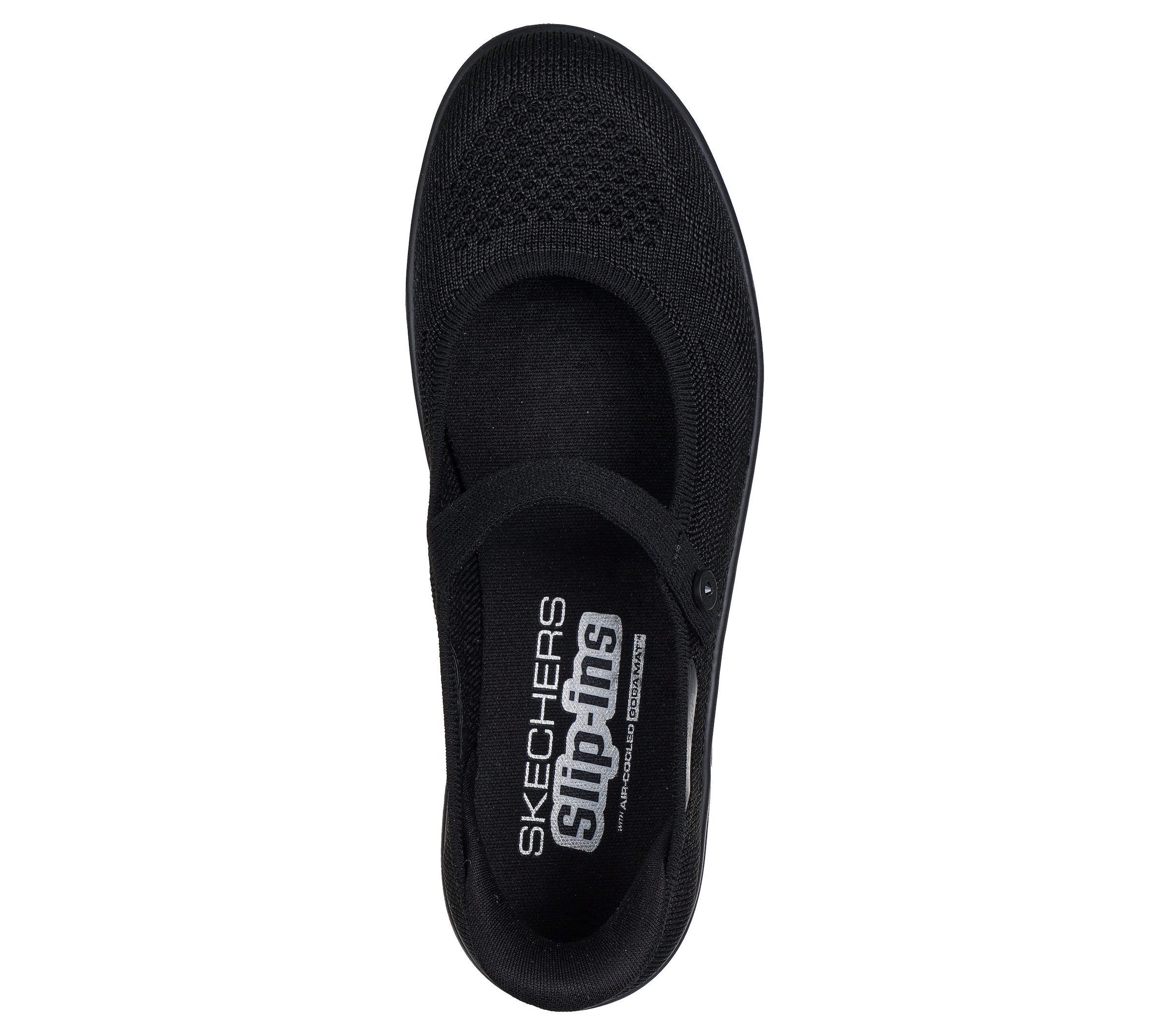 SKECHERS Ballerina in Schwarz