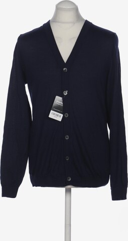 BOSS Black Strickjacke L in Blau: predná strana