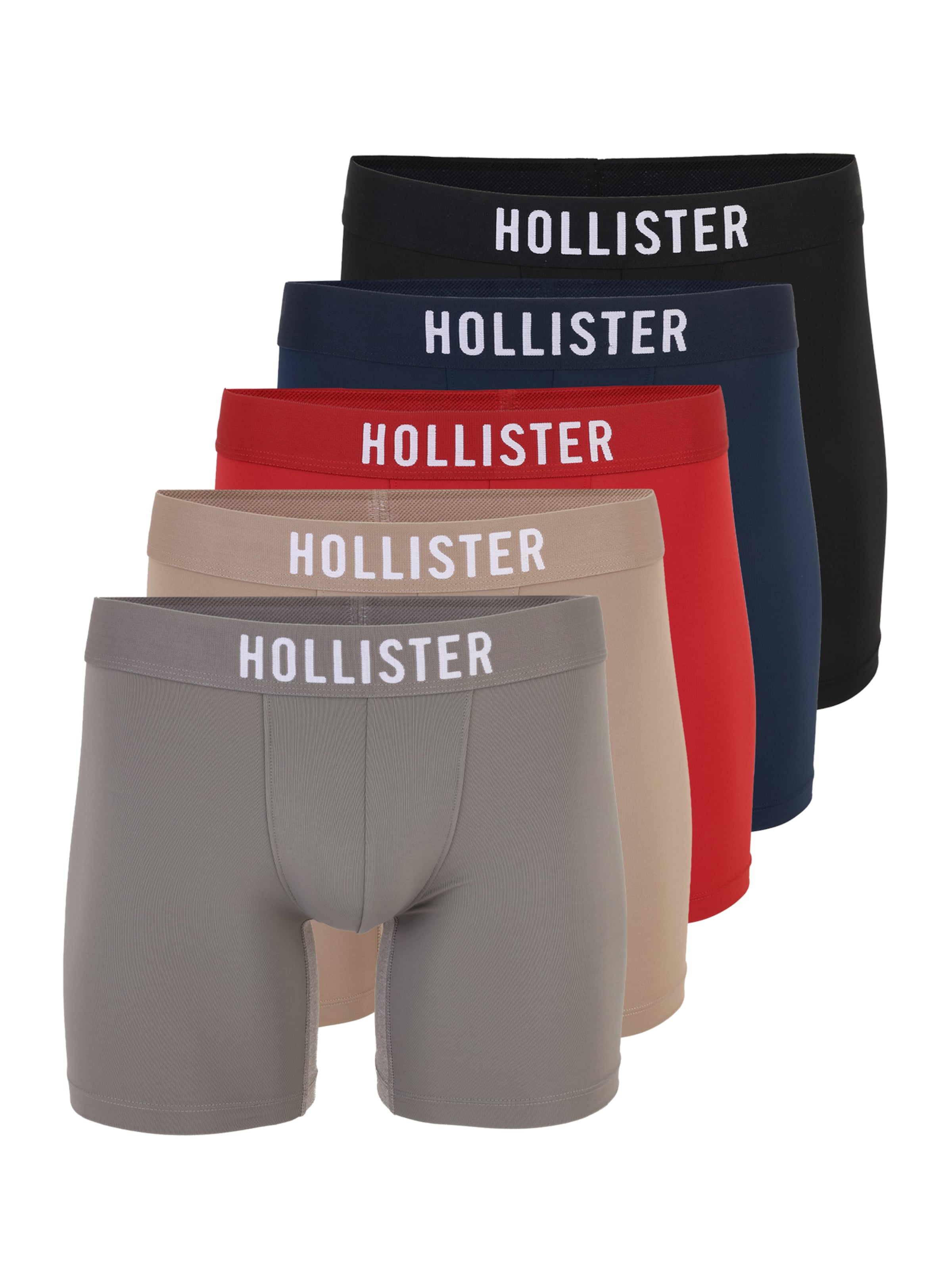 Boxers HOLLISTER en bleu : devant