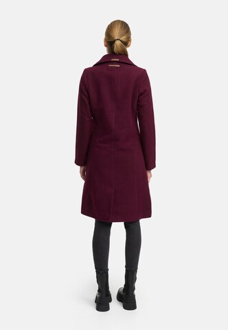 Manteau mi-saison 'Wooly' NAVAHOO en rouge