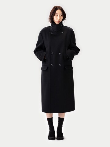 GOBI Cashmere Übergangsmantel 'Unisex Cashmere Trench Coat'‌‌‌‌‌‌‌‌‌‌ in Schwarz