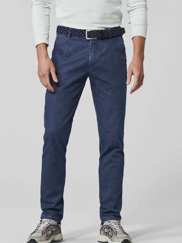 MEYER Slim fit Jeans 'Oslo' in Blue: front