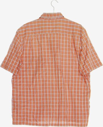 Switcher Button Up Shirt in S in Orange