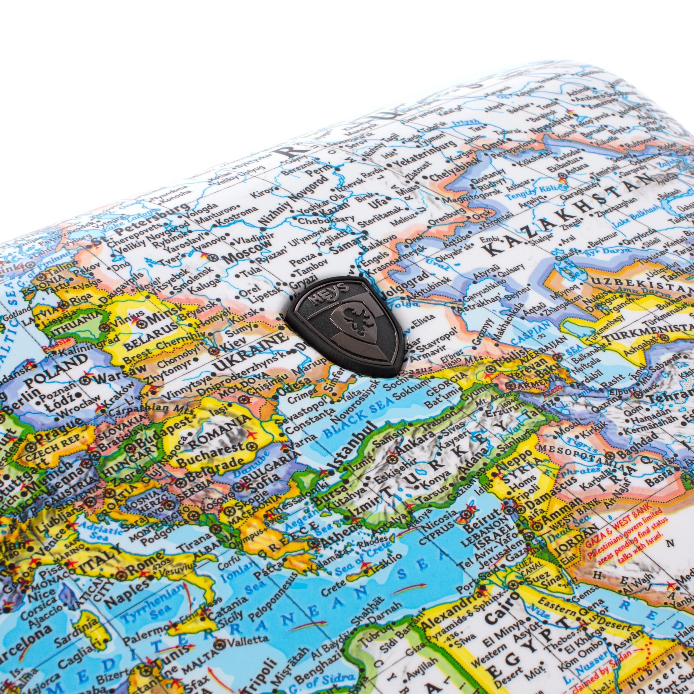 Heys Suitcase Set 'Black Camo' in Blue