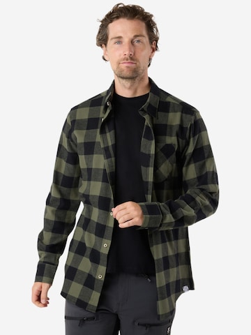 Denim Factory - Ajuste regular Camisa 'Denver' en verde: frente