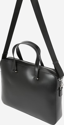 ABOUT YOU Laptop Bag 'Justus' in Black: front