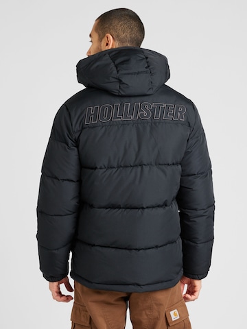 HOLLISTER Winter jacket in Black