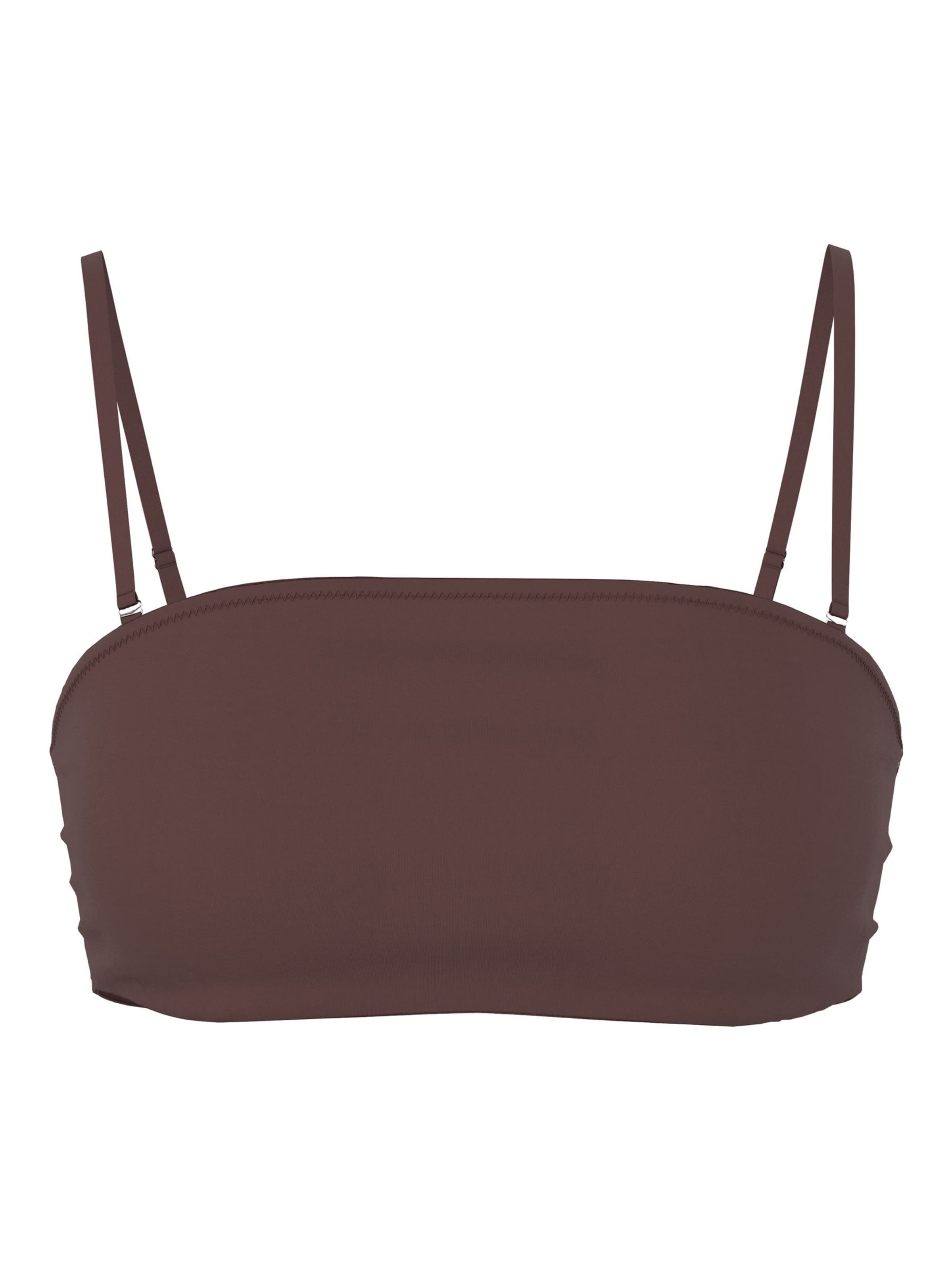 PIECES Bikini Top 'PCBaomi' in Brown, Item view
