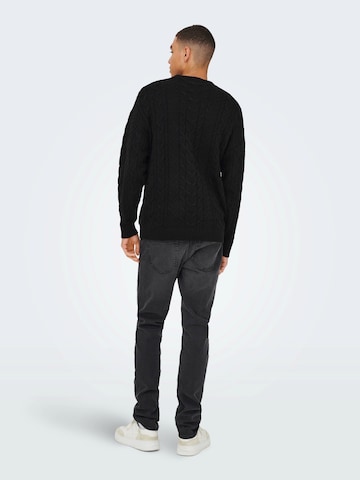 Pull-over 'ONSMack' Only & Sons en noir