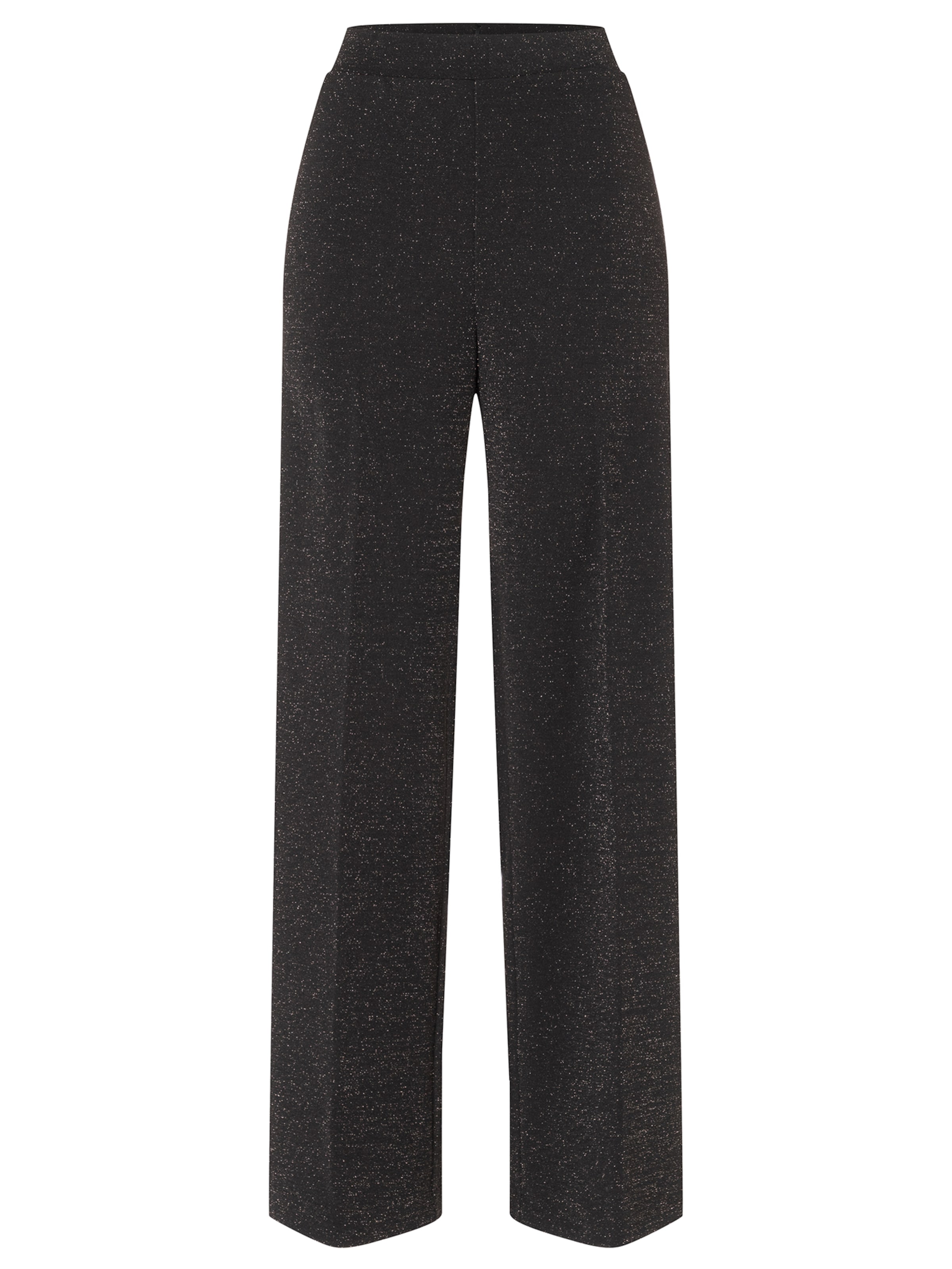 Ana Alcazar Loosefit Bügelfaltenhose 'Cilisa' in Schwarz: Vorderseite