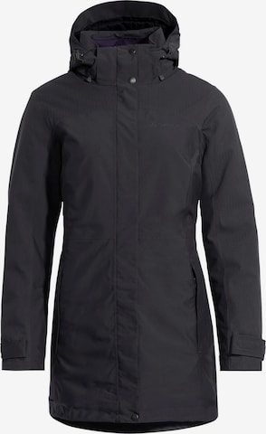 VAUDE Outdoor Jacket 'Skomer II' in Black: front