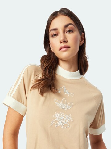 smėlio ADIDAS ORIGINALS Marškinėliai 'Graphic'