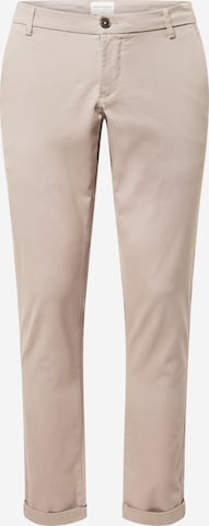 Bruun & Stengade Pants 'Andrik' in Brown: front