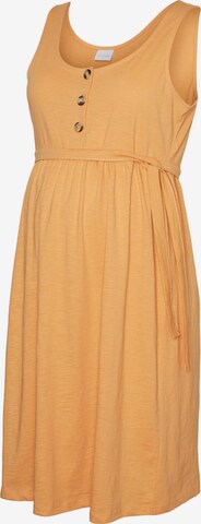 MAMALICIOUS - Vestido de verano 'Evi Lia' en naranja: frente