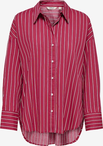 ONLY - Blusa 'ONLOregon' en rojo: frente