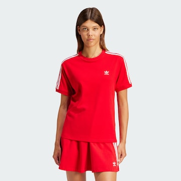 ADIDAS ORIGINALS T-shirt i röd: framsida