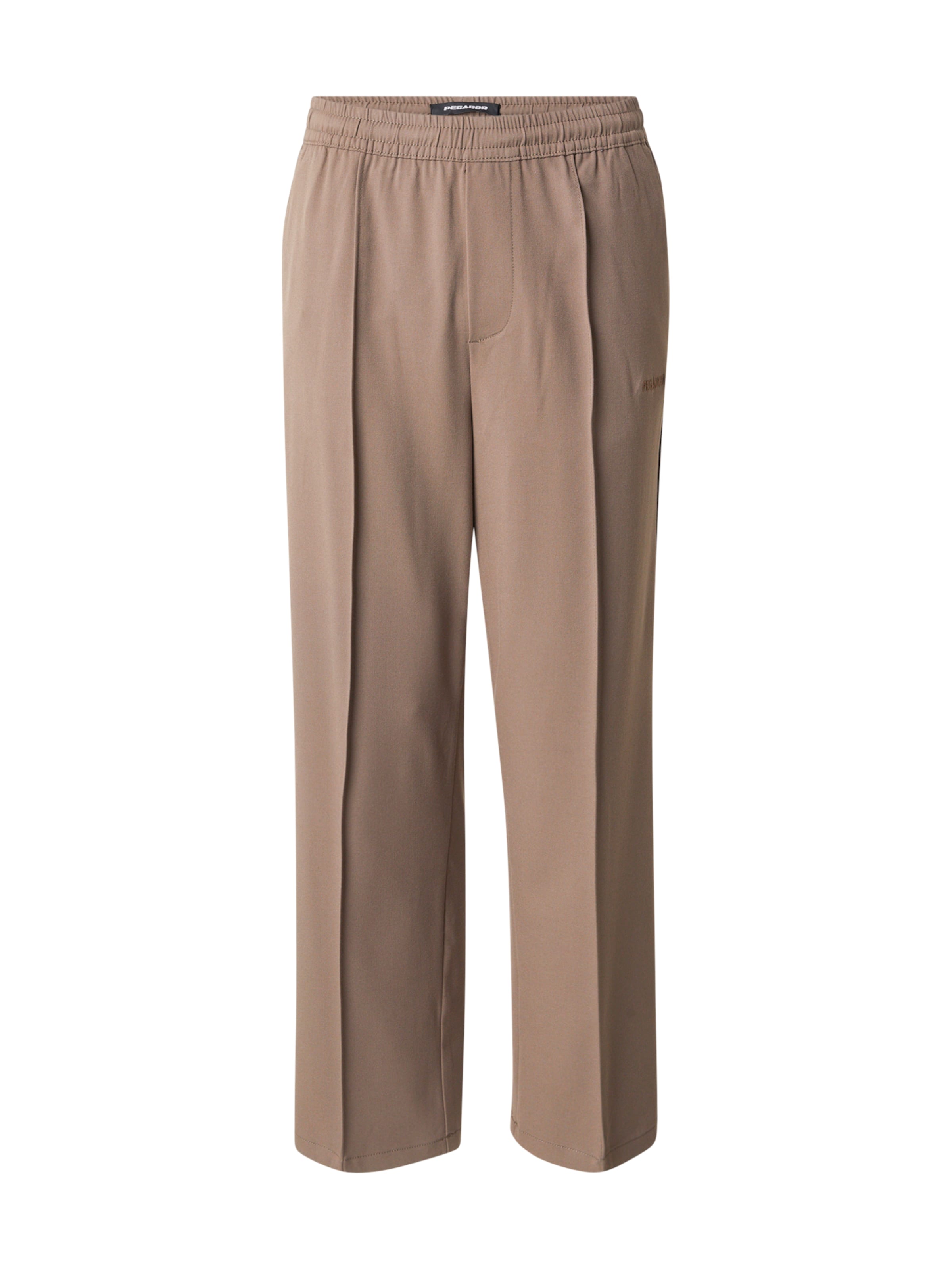 Largi Pantaloni 'Moye' de la Pegador pe maro: față