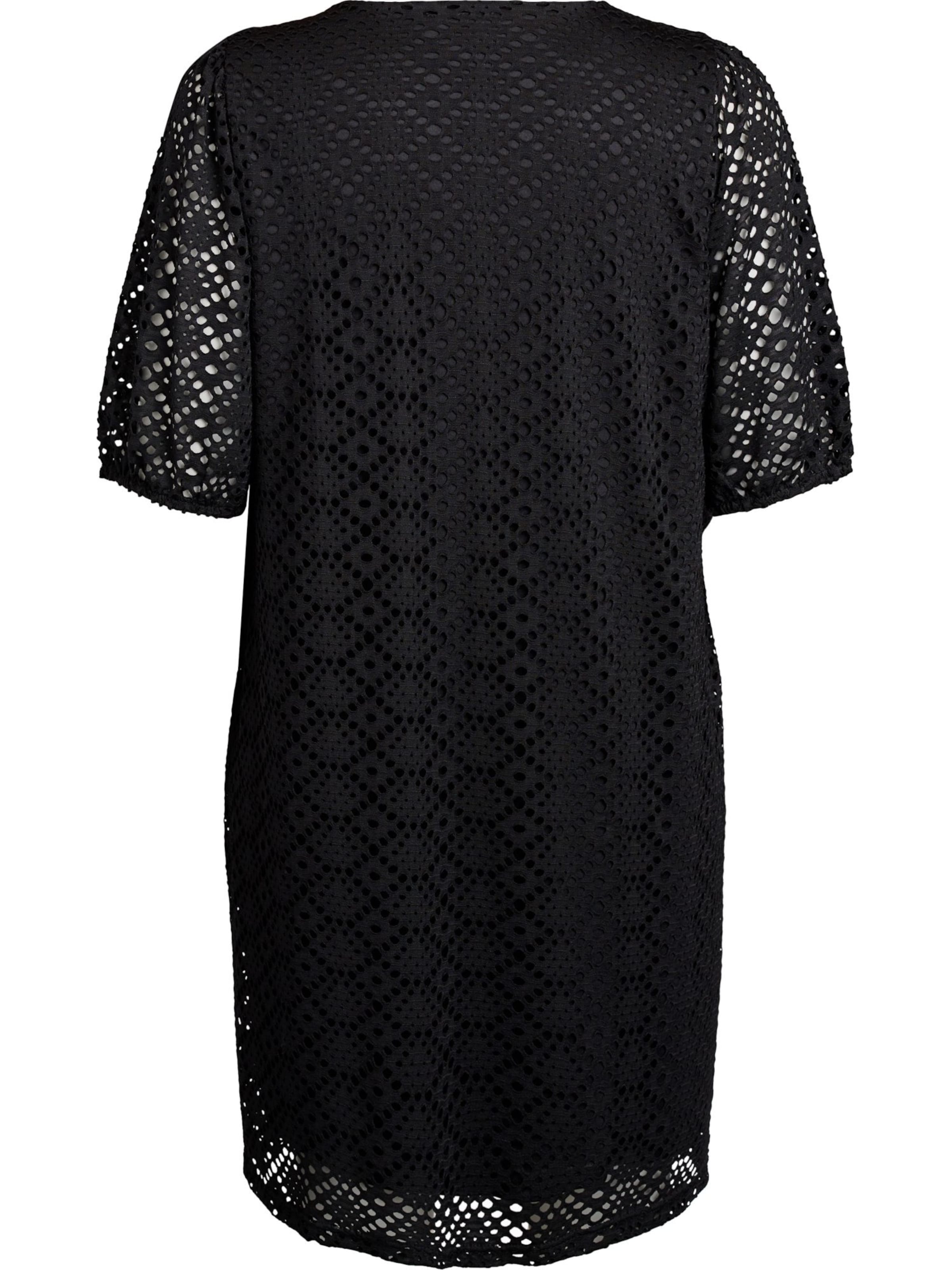 Zizzi Obleka 'Vkaja' | črna barva