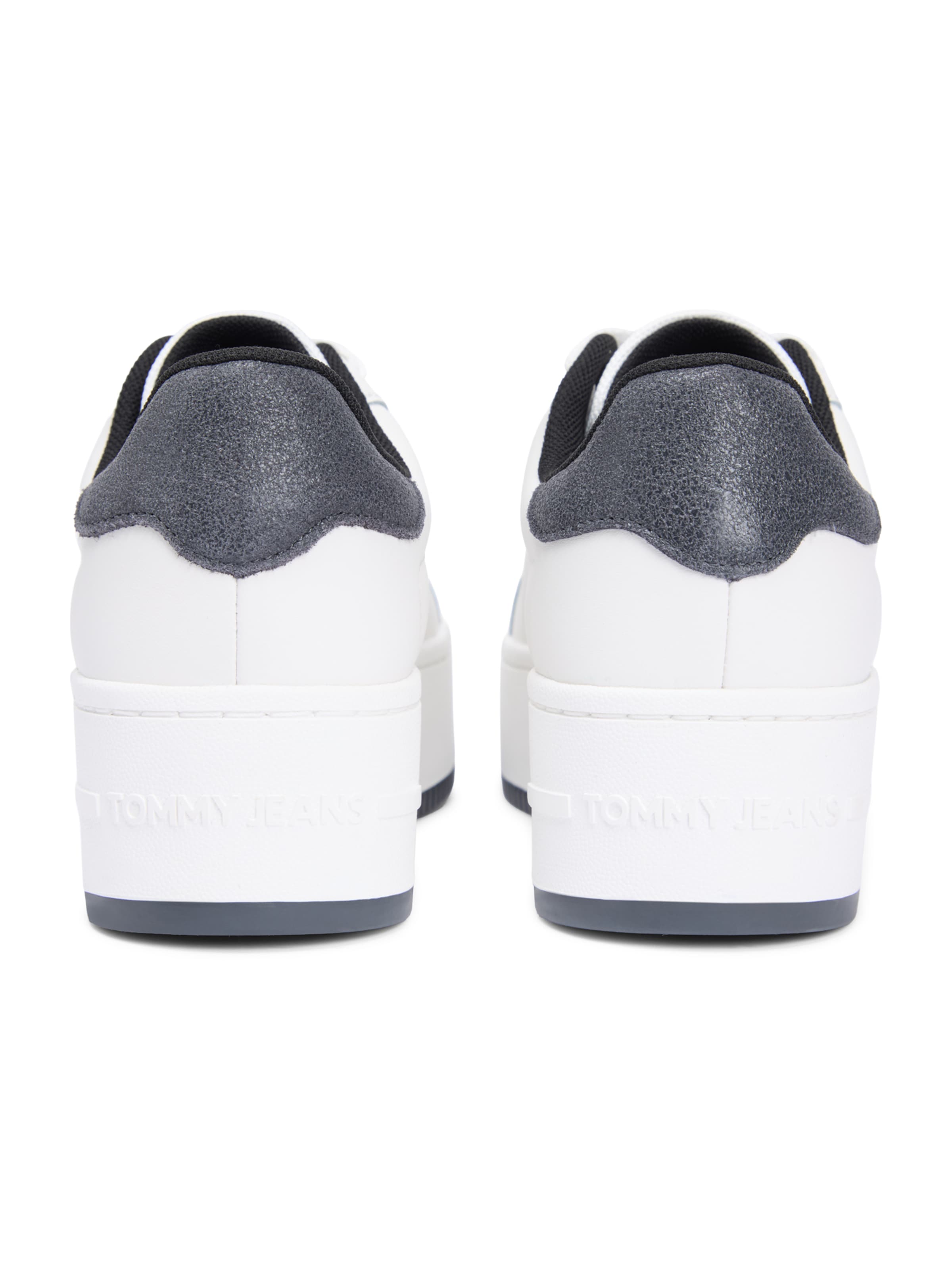 Tommy Jeans Rövid szárú sportcipők 'ESS' - fehér