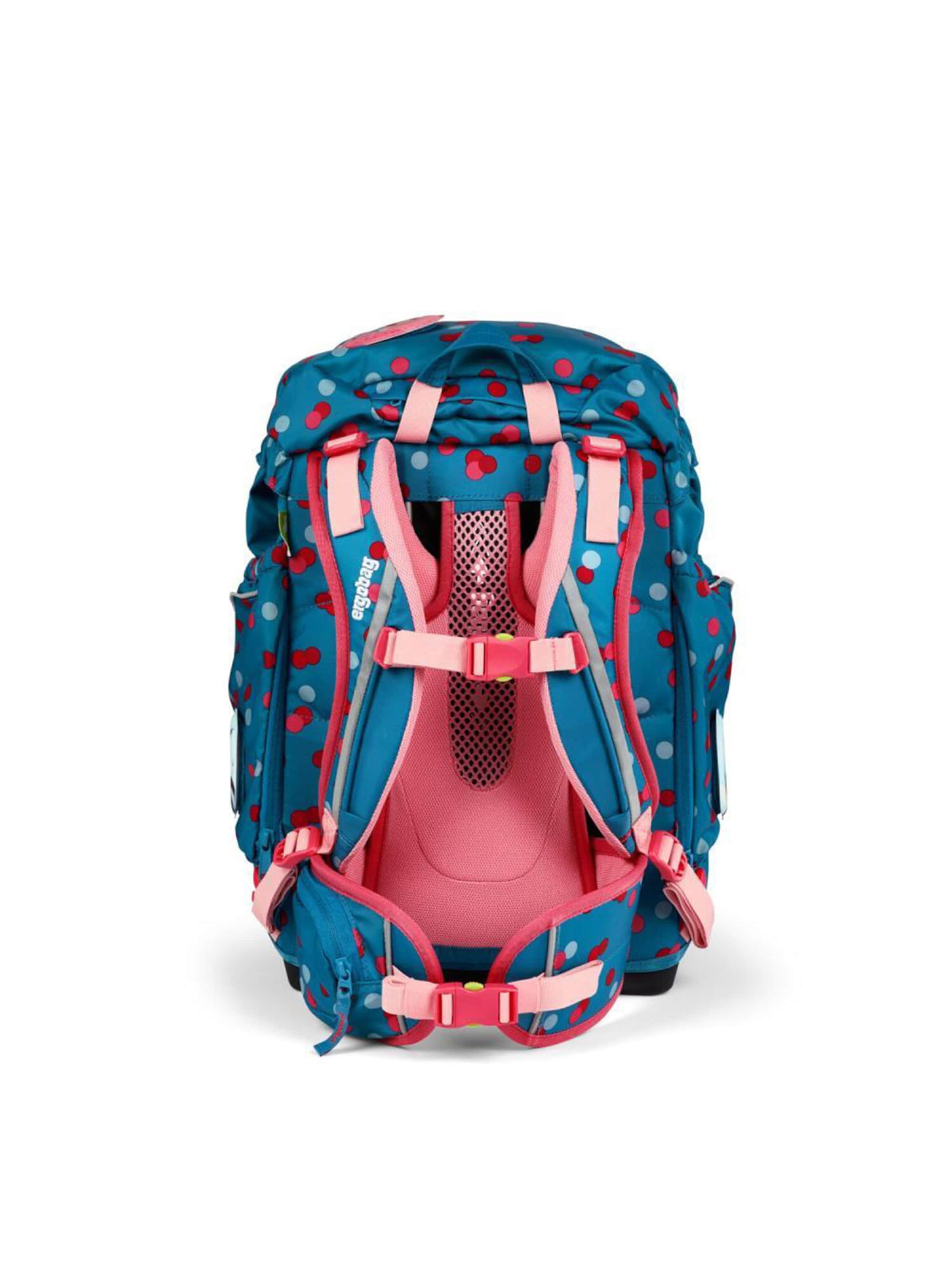 ergobag Backpack 'Maxi Schulrucksack Set 6tlg.' in Blue