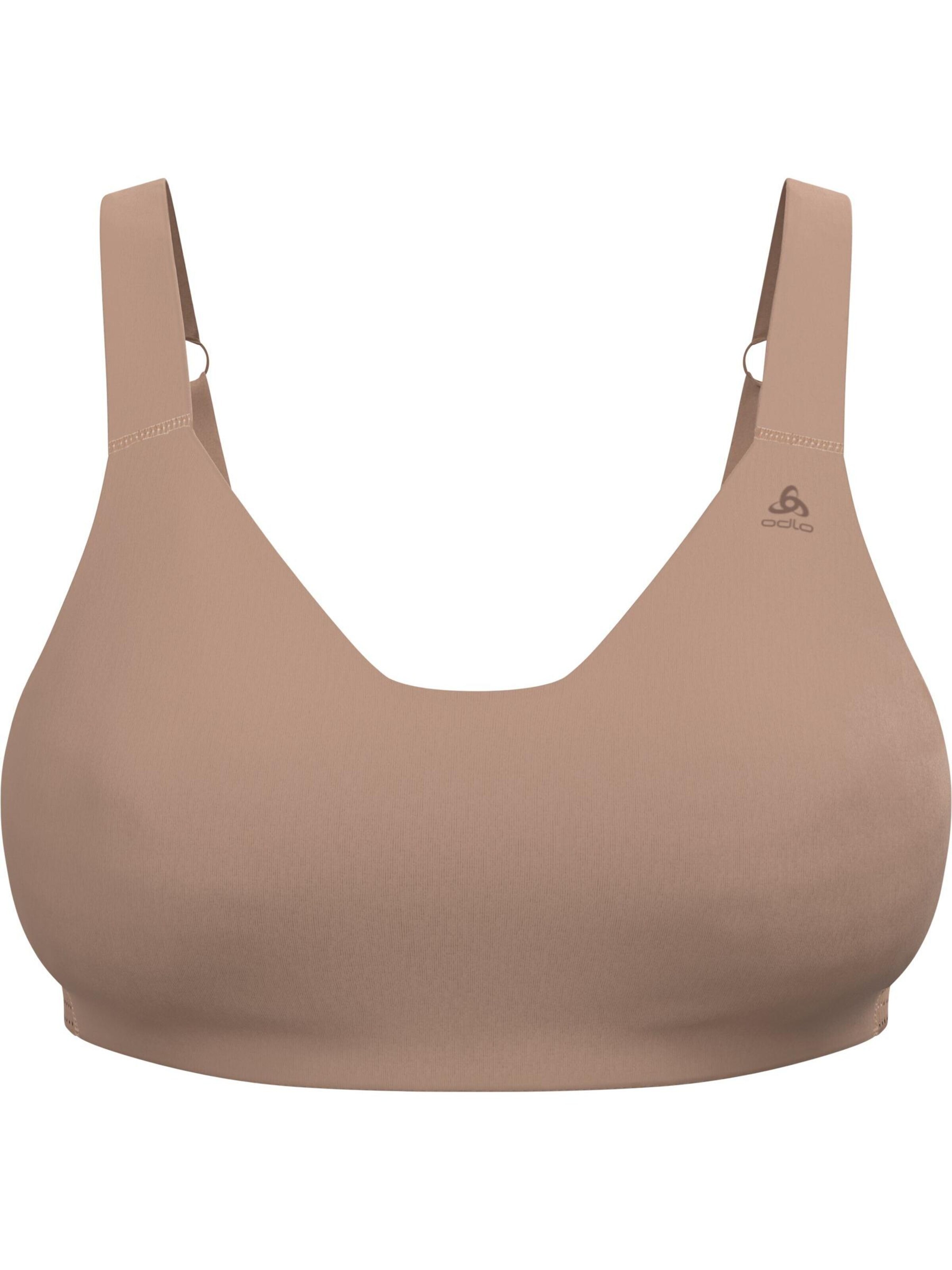 ODLO BH 'EVERYDAY HIGH' in Beige: voorkant