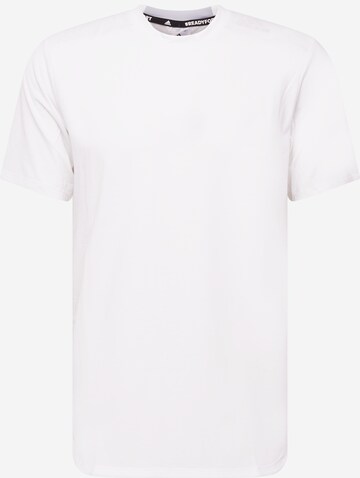 ADIDAS SPORTSWEAR Performance shirt 'Designed for Training' in White: front