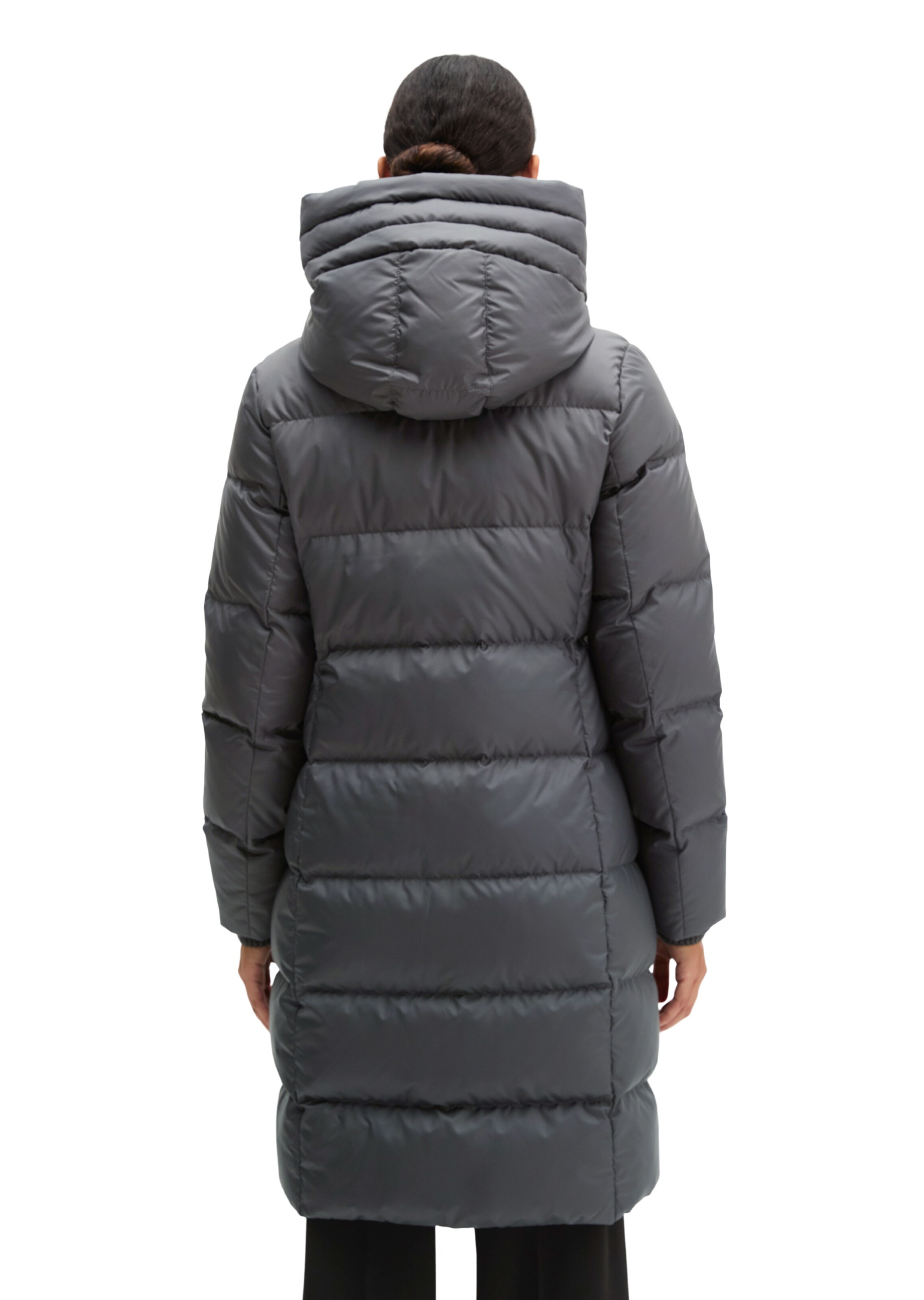 Marc O'Polo Winter Coat in Grey: back