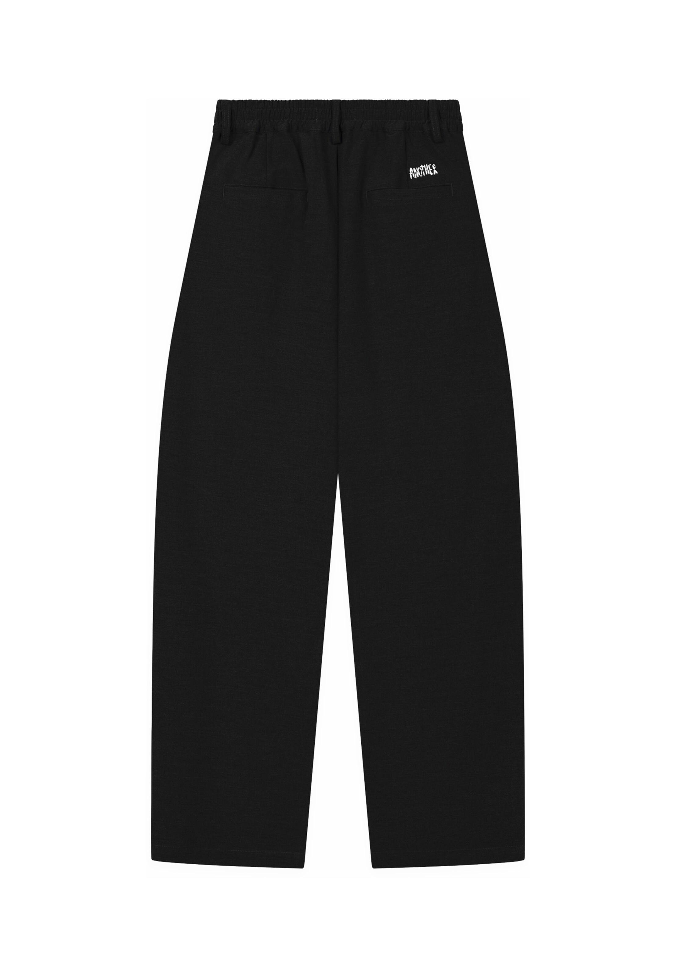 Wide Leg Pantalon à pince 'Dave' Another Cotton Lab en noir