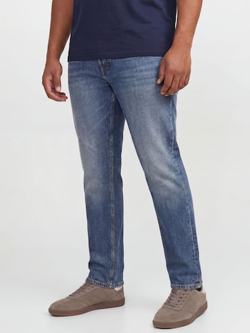 Jack & Jones Plus - Tapered Vaquero 'JJIMike JJOriginal' en azul: frente