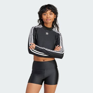 ADIDAS ORIGINALS Shirt in Black: front