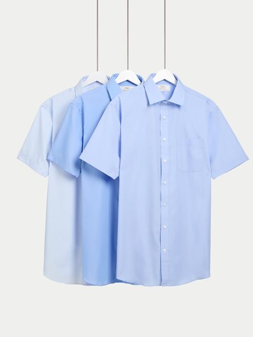 Marks & Spencer Regular fit Overhemd in Blauw