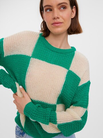 VERO MODA Sweater 'TAKA' in Green