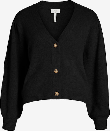 OBJECT Knit Cardigan 'Eve' in Black: front