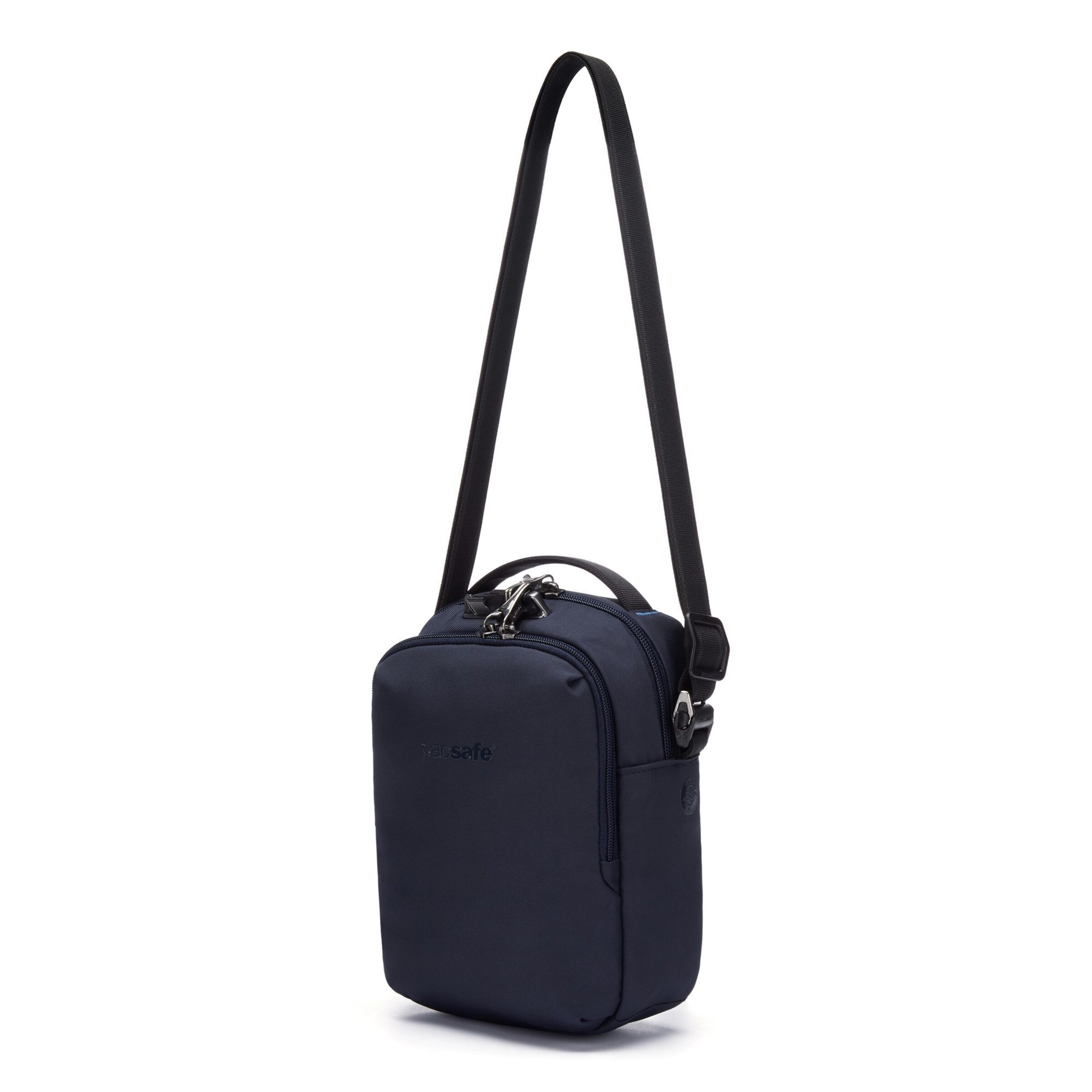 Pacsafe Umhängetasche in Blau